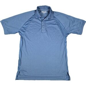 Blauer Mens Tactical Polo Shirt French Blue Short Sleeve Mic Loop Size SM 8139